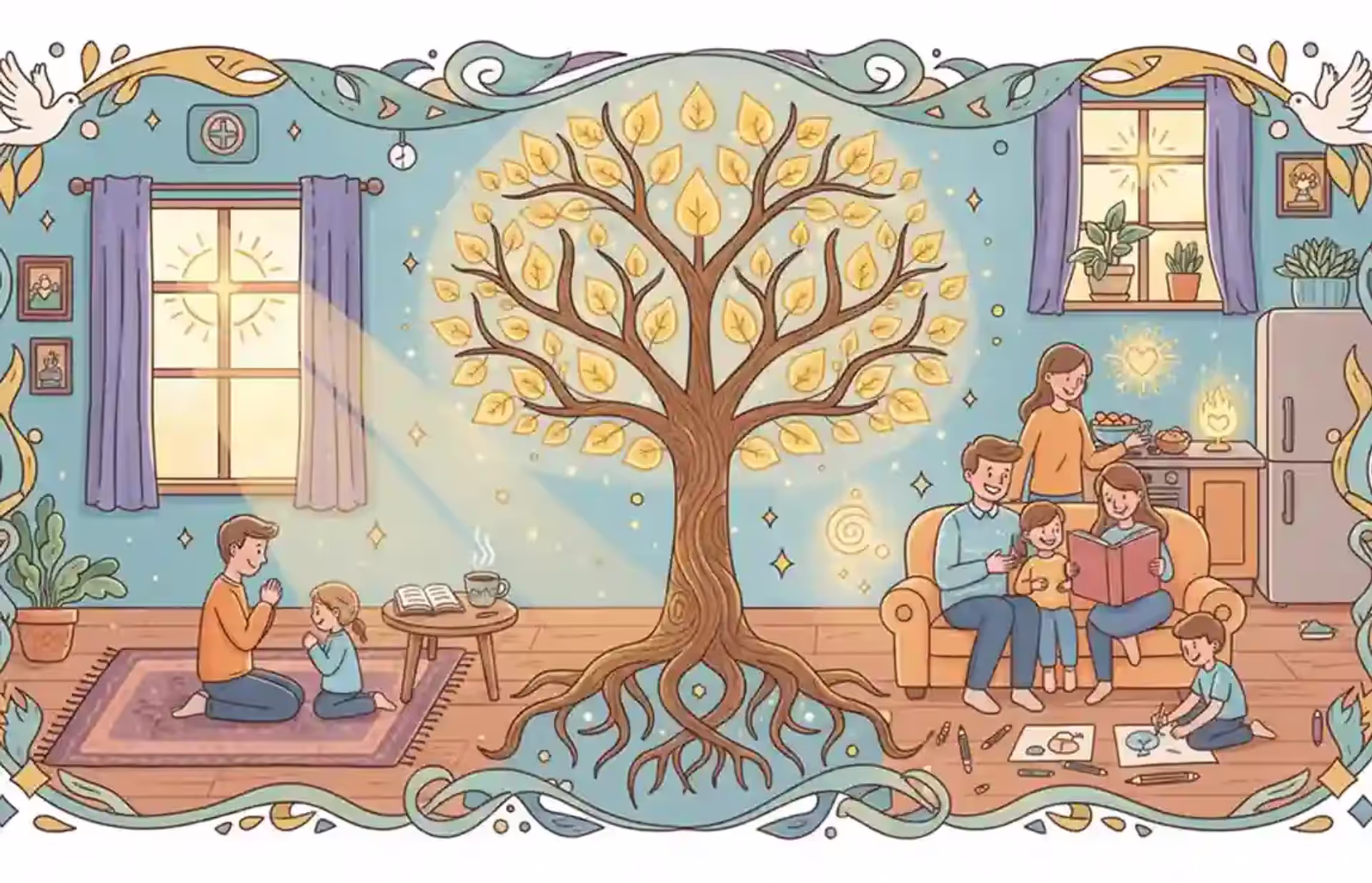 Beyond Sunday Morning: Creating Daily Sacred Moments at Home