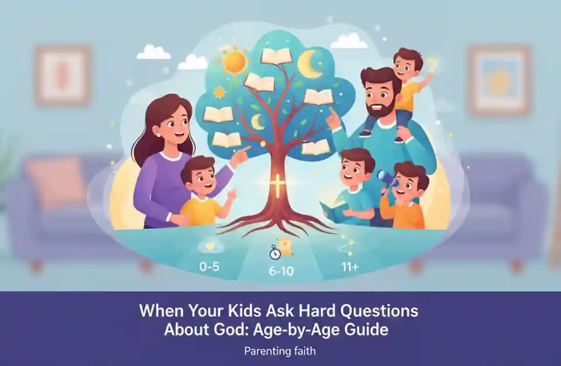 When Your Kids Ask Hard Questions About God: Age-by-Age Guide