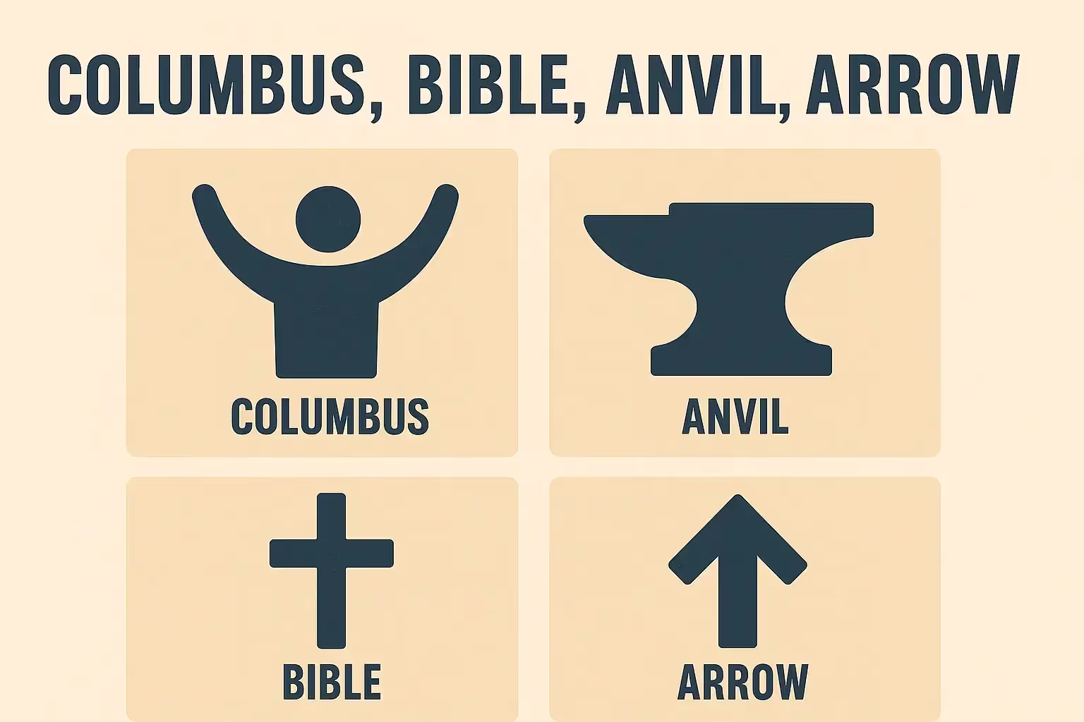 2 Christian suffering icons infographic horizontal